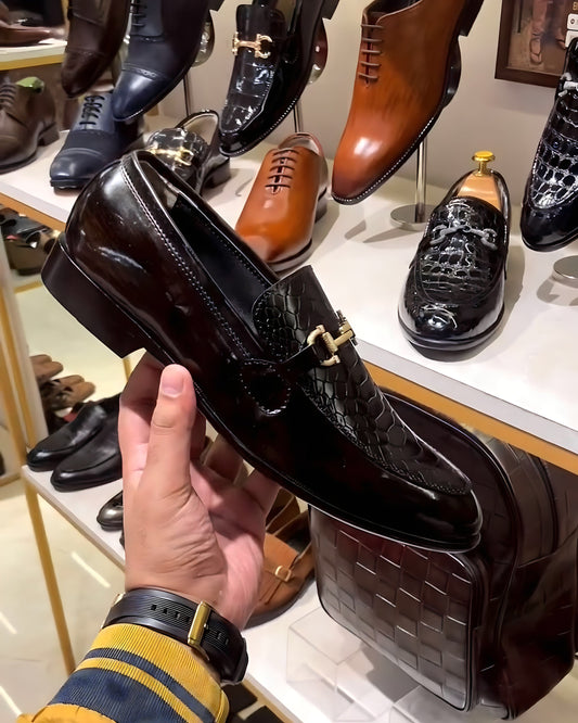 Black-brown Cobra Scaled Moccasins