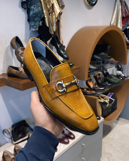 Mustard Shade Loafers