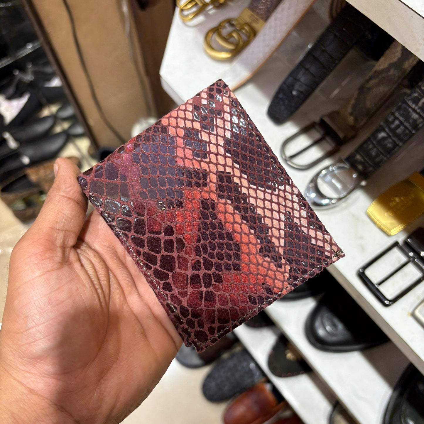 Exotic Italian Snake Wallet