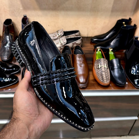 Luxe Edition Studded Tuxedo Loafers