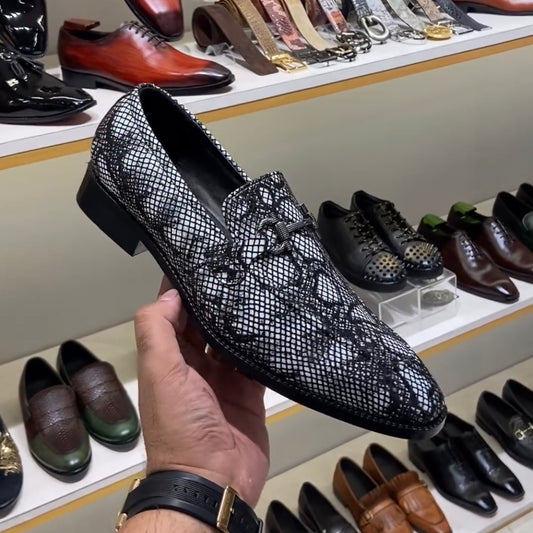 Exotic Grey Snake Scaled Moccasins