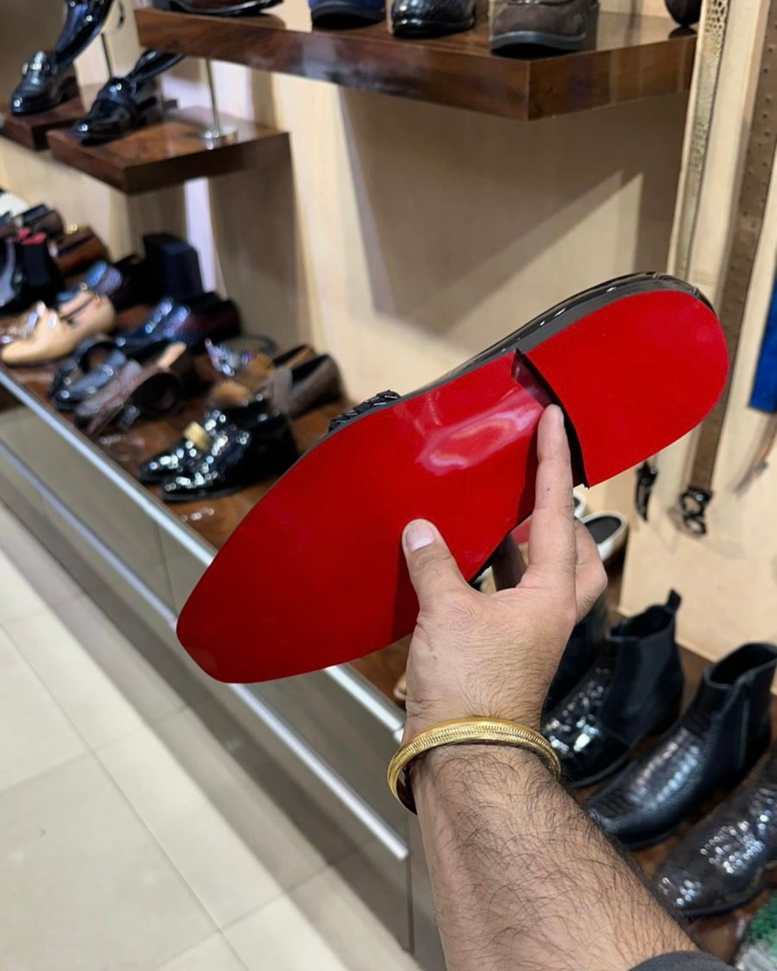 Signature Tux Loafers With Red Interior And Red Bottom