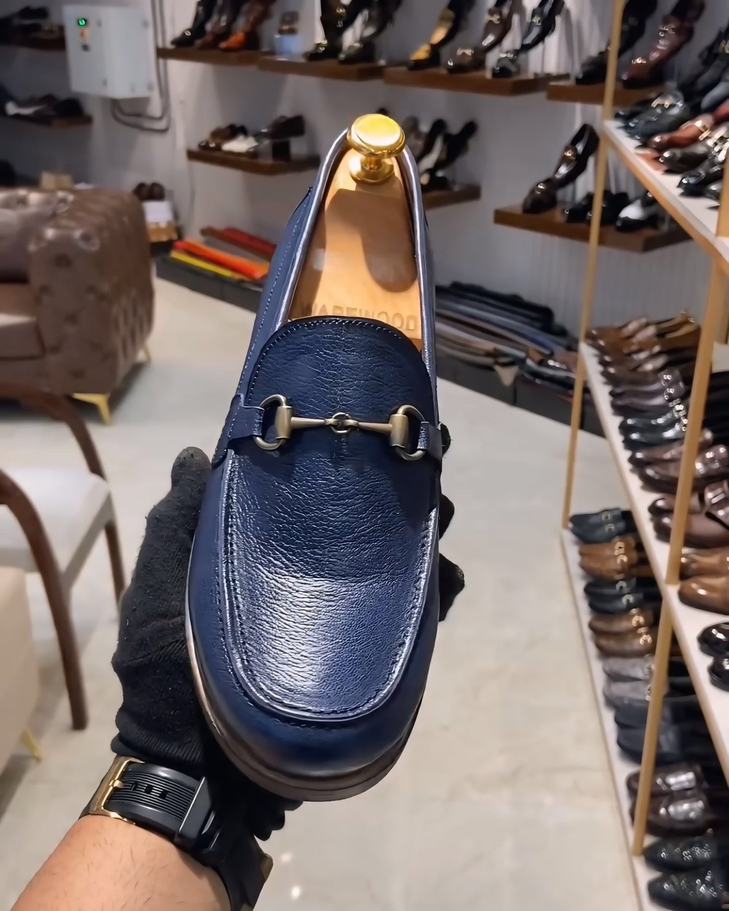 New Horsebit Wood Sole Loafers