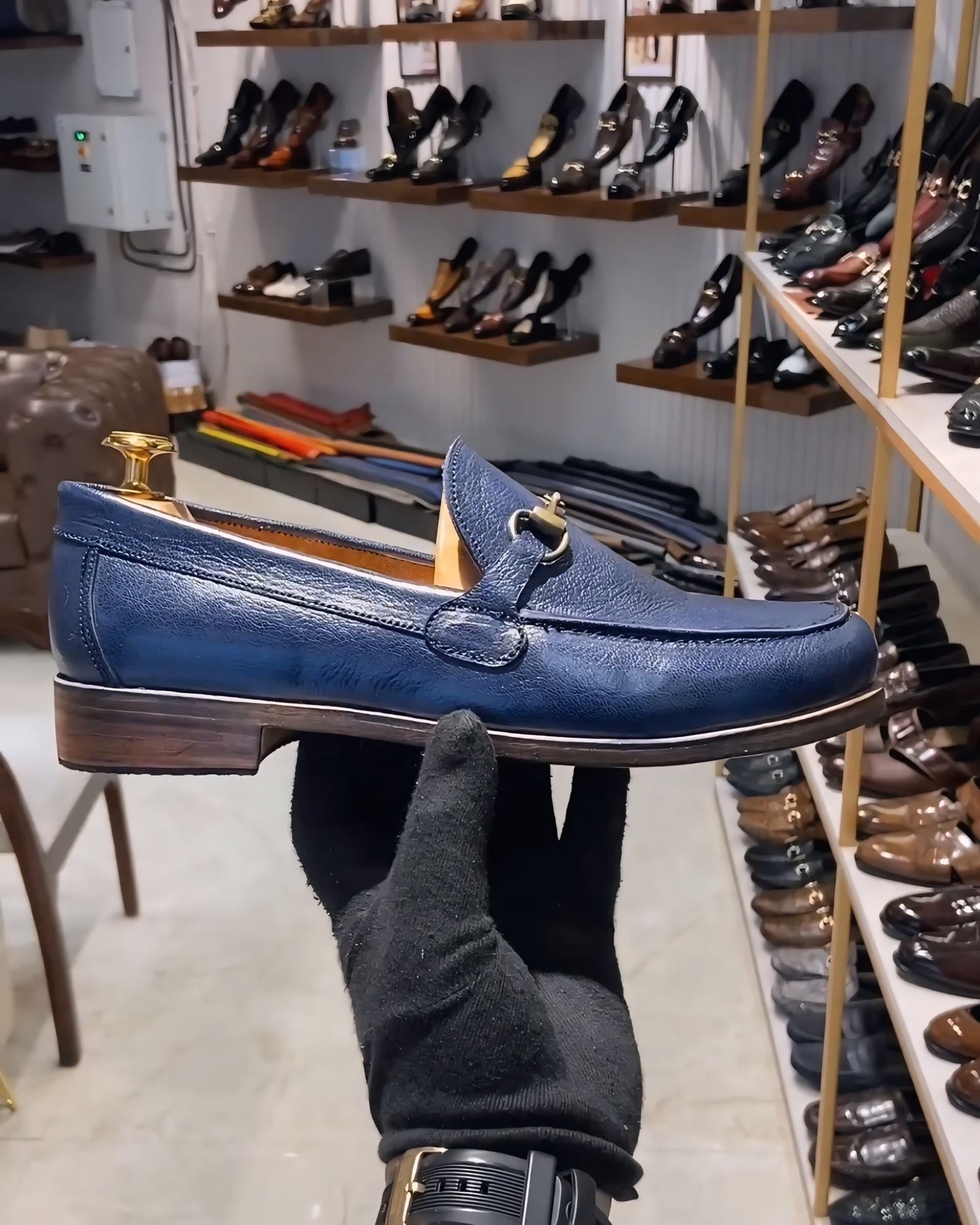 New Horsebit Wood Sole Loafers