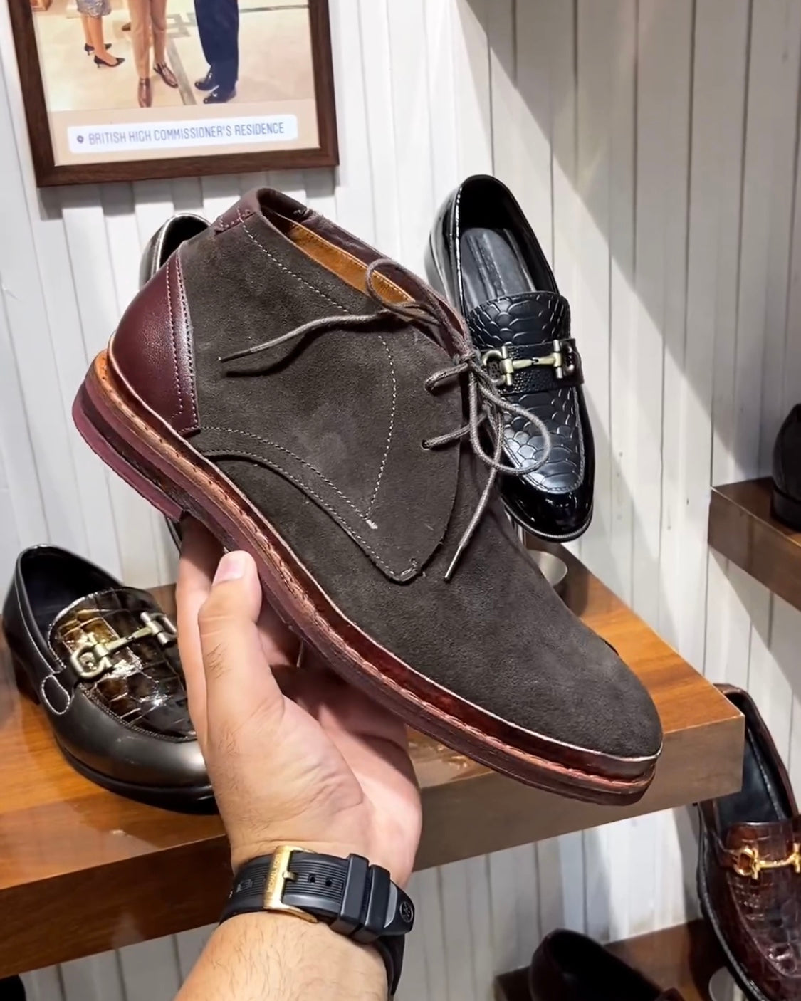 Goodyear welted chukka boots deals