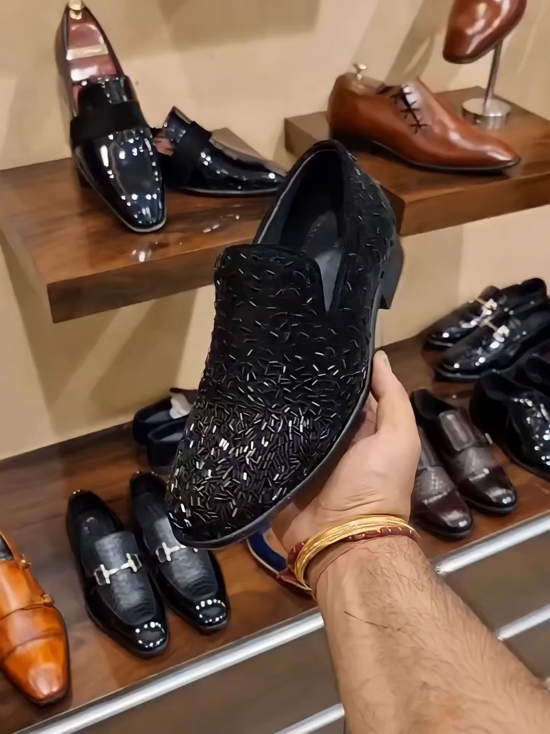 Pure Italian Suede Tux Moccasins