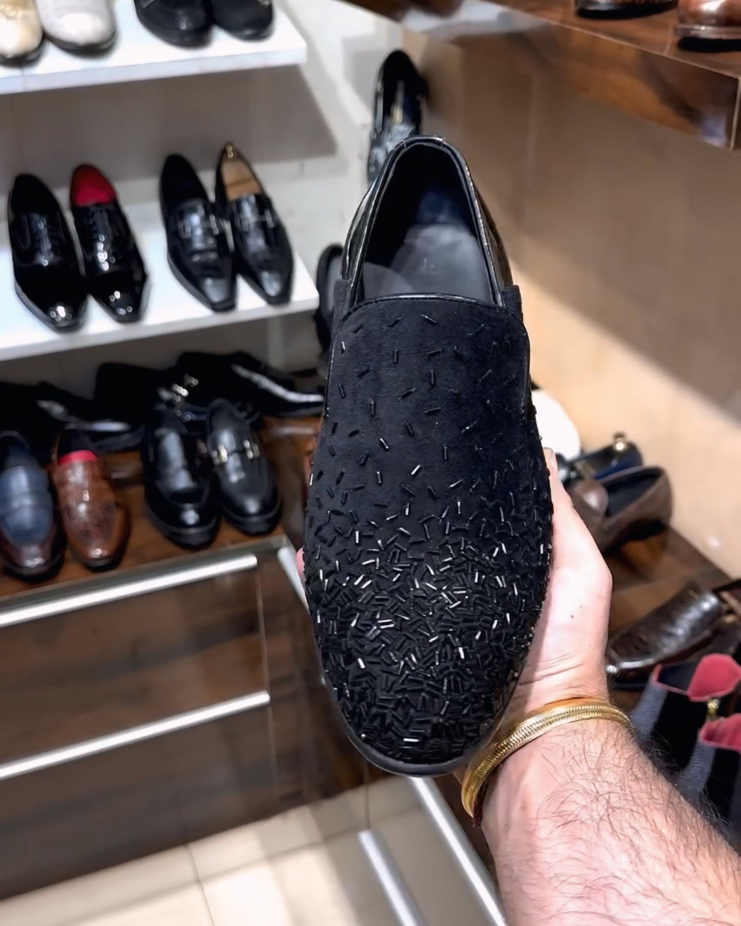 Luxe Edition Spectator Embroidery Moccasins