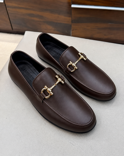 Brown Driving Loafers