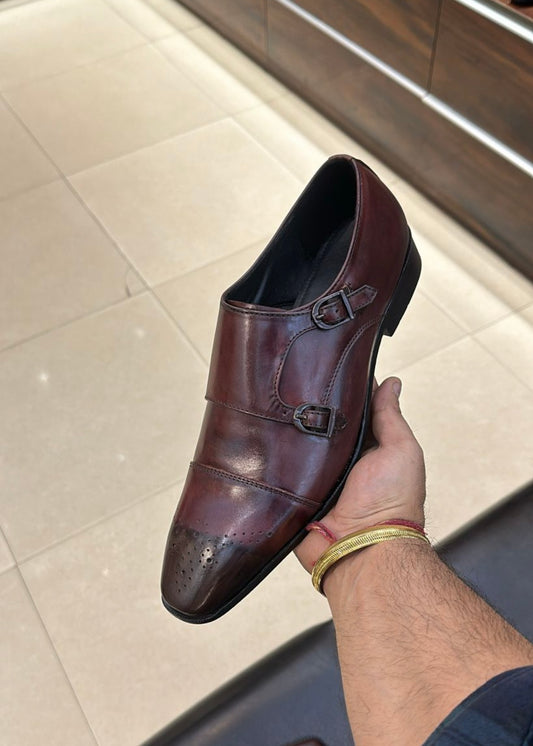 Hand-painted Dual-tone Patina Monks