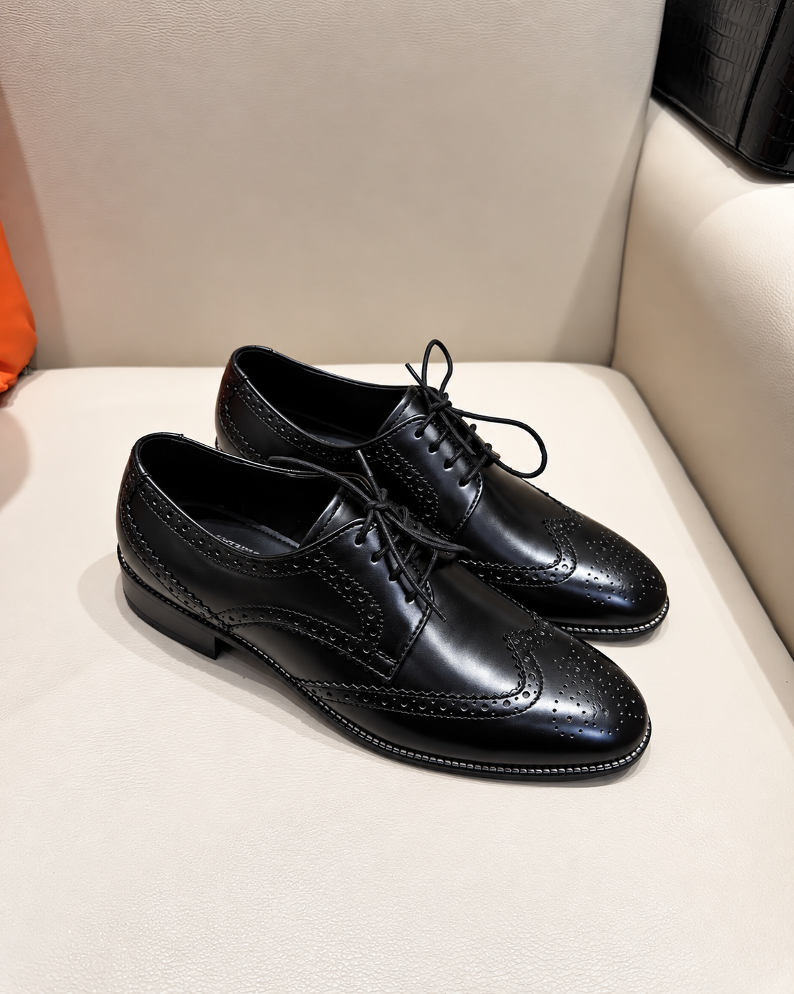 Black Derby Brogues
