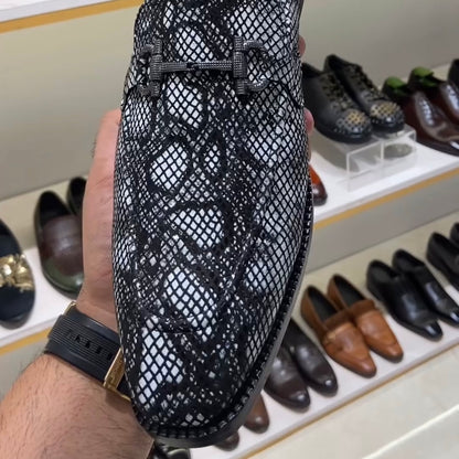 Exotic Grey Snake Scaled Moccasins