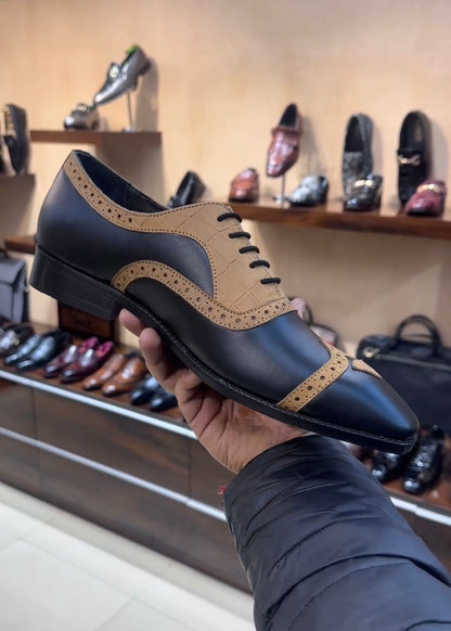 Classic Semi-brogue British Oxfords