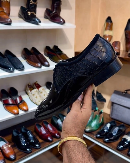 The Authentic Tuxedo Spectator Derbies