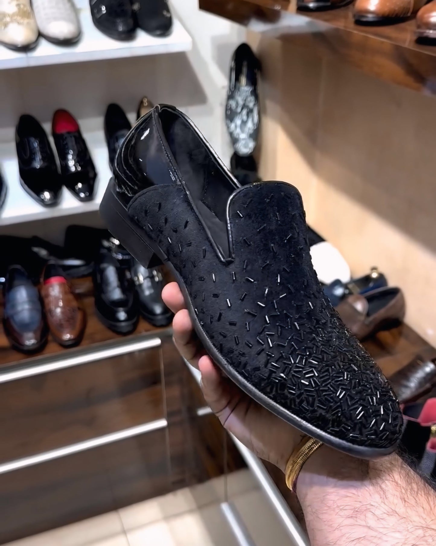 Luxe Edition Spectator Embroidery Moccasins