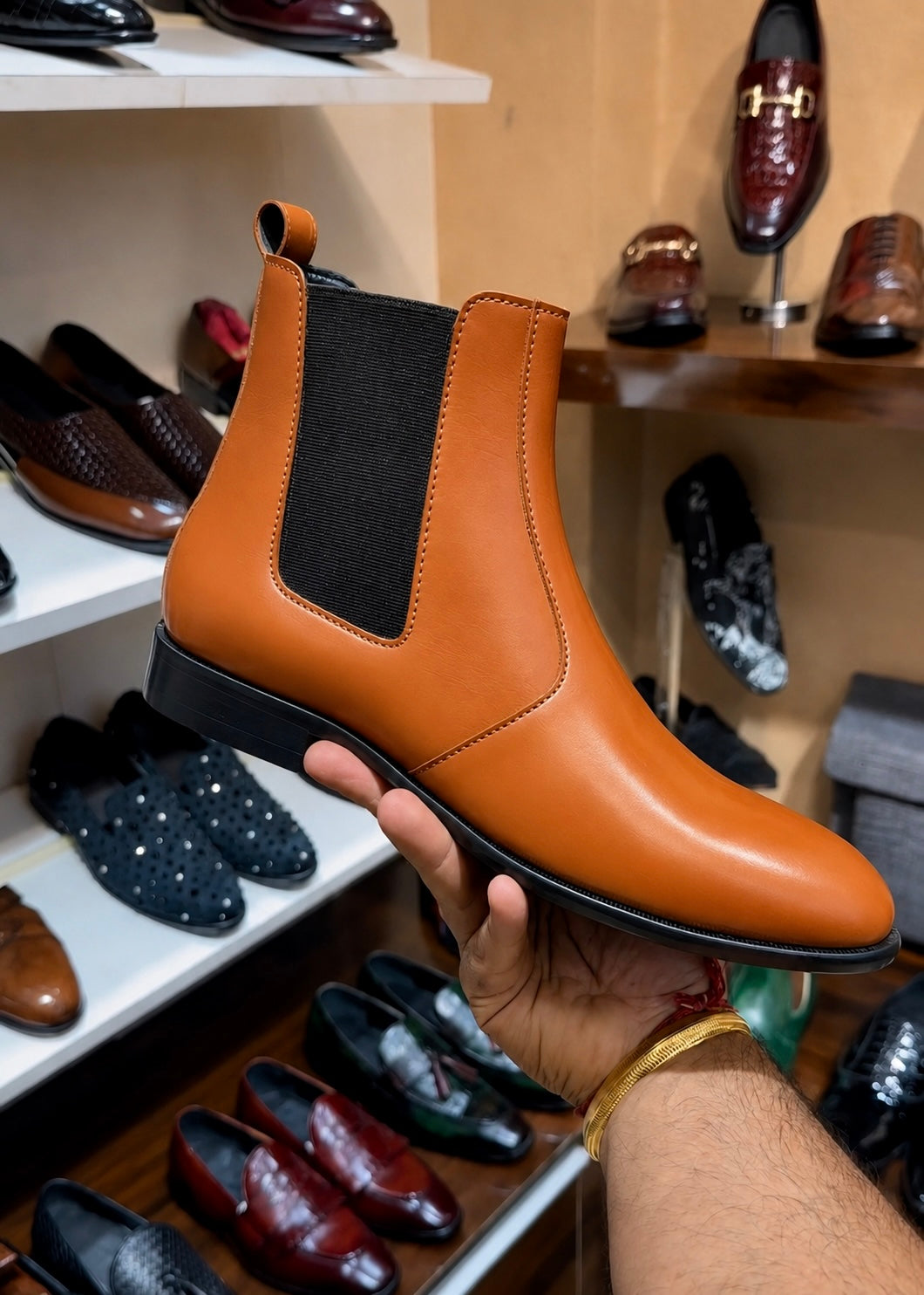 Tan Chelsea Boots