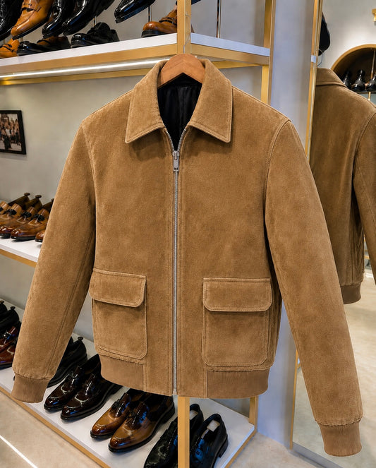 Tan Suede Jacket