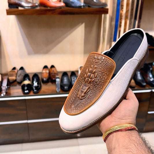 Exotic Alligator Scaled Spectator Mules