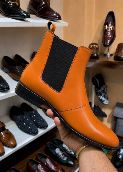 Tan Chelsea Boots