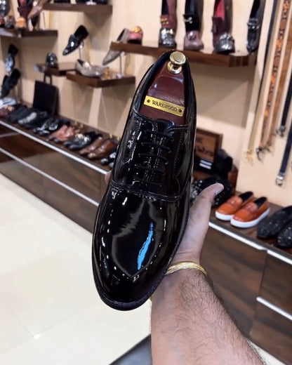 Patent Stitch Oxfords