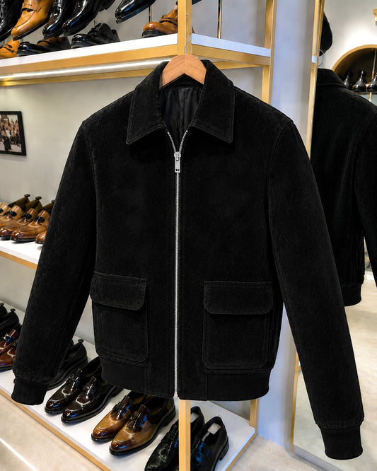 Black Suede Jacket