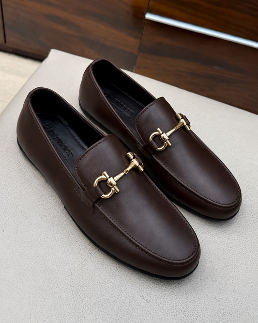 Brown Driving Loafers