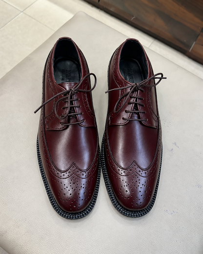 Burgundy Brogues