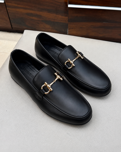 Black Driving Loafers