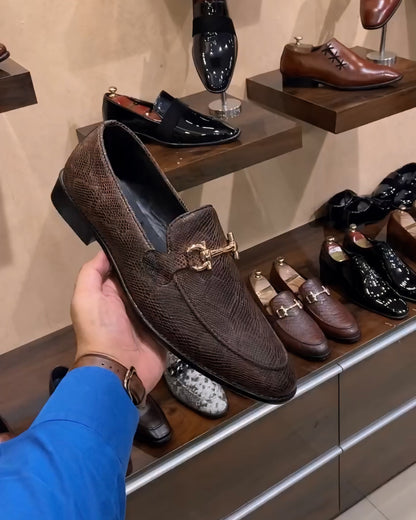 Exotic Brown Snake Scaled Moccasins