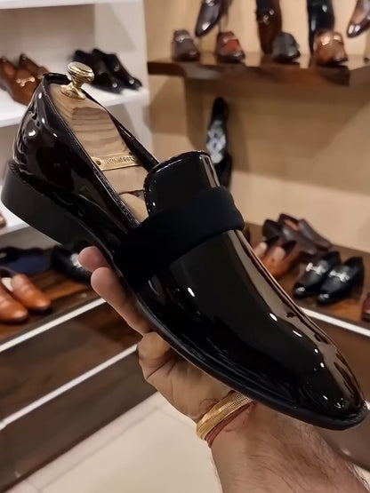 Luxe Edition Velvet Strap Moccasins