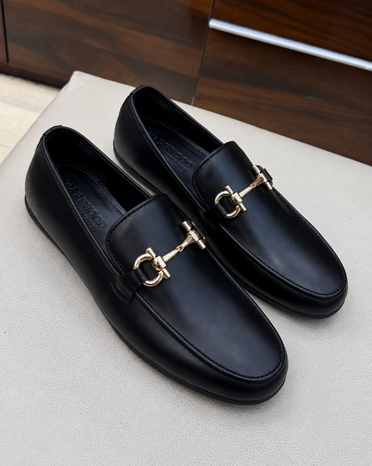 Black Driving Loafers