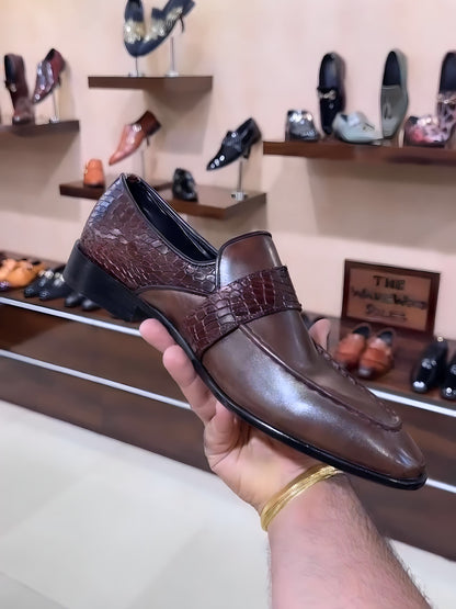 Spectator Buckle Strap Moccasins