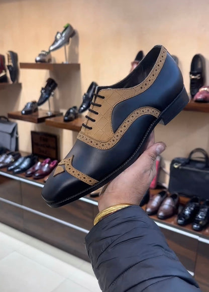 Classic Semi-brogue British Oxfords