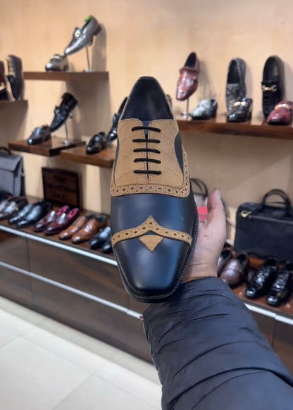 Classic Semi-brogue British Oxfords