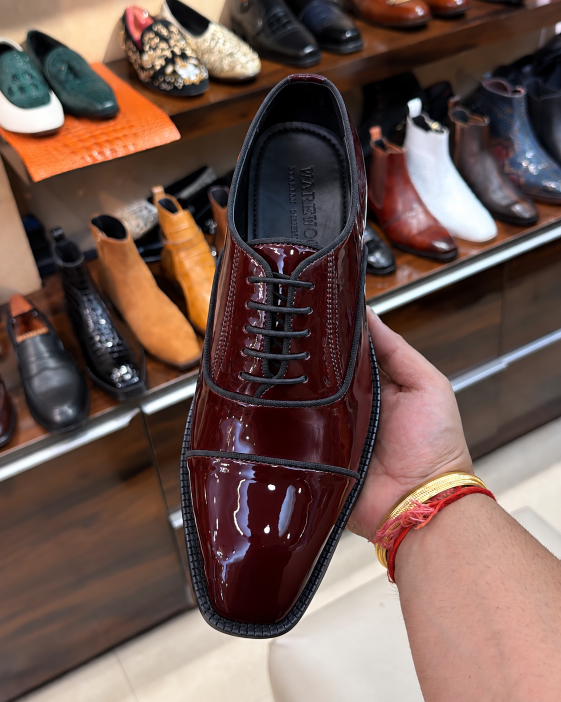 Oxblood Cap Toe Oxfords