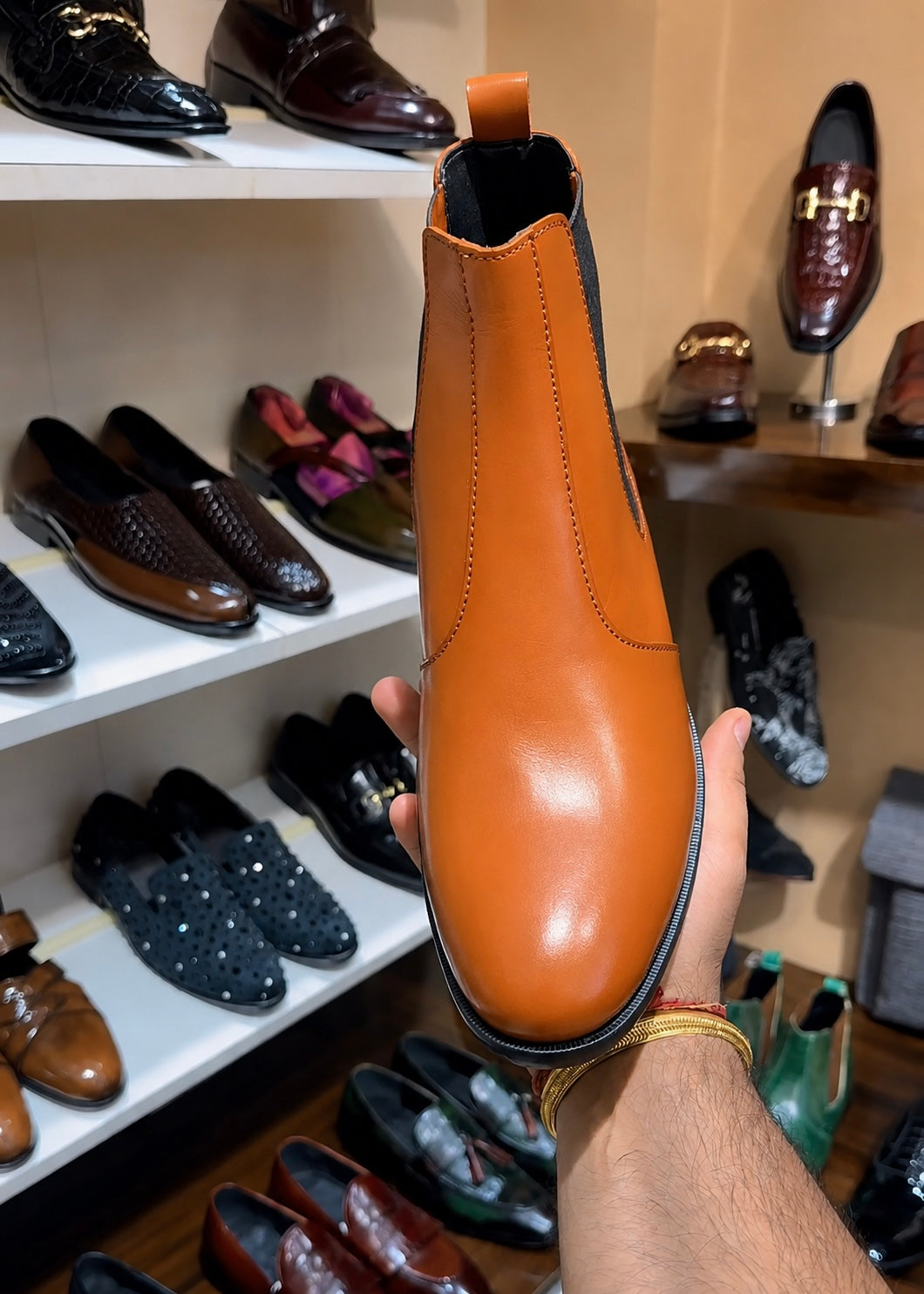 Tan Chelsea Boots