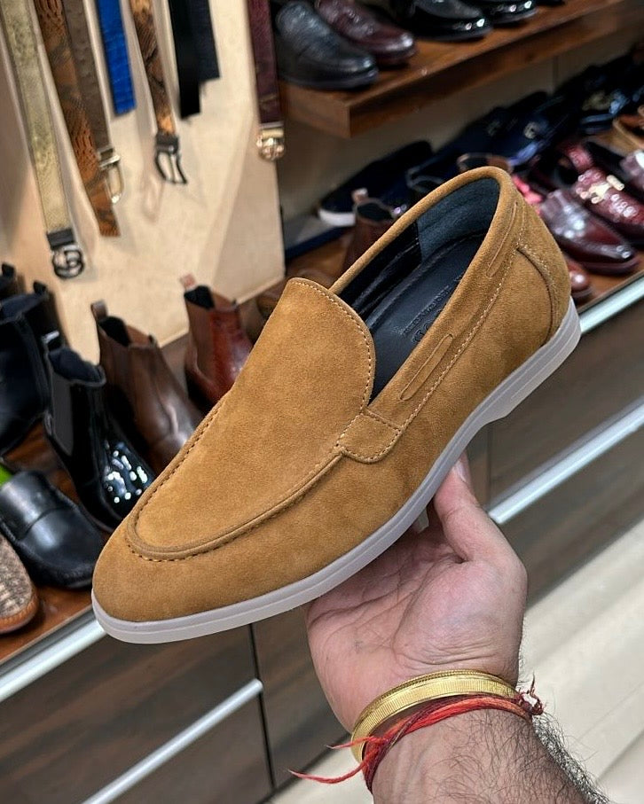 Tan Yacht Loafers