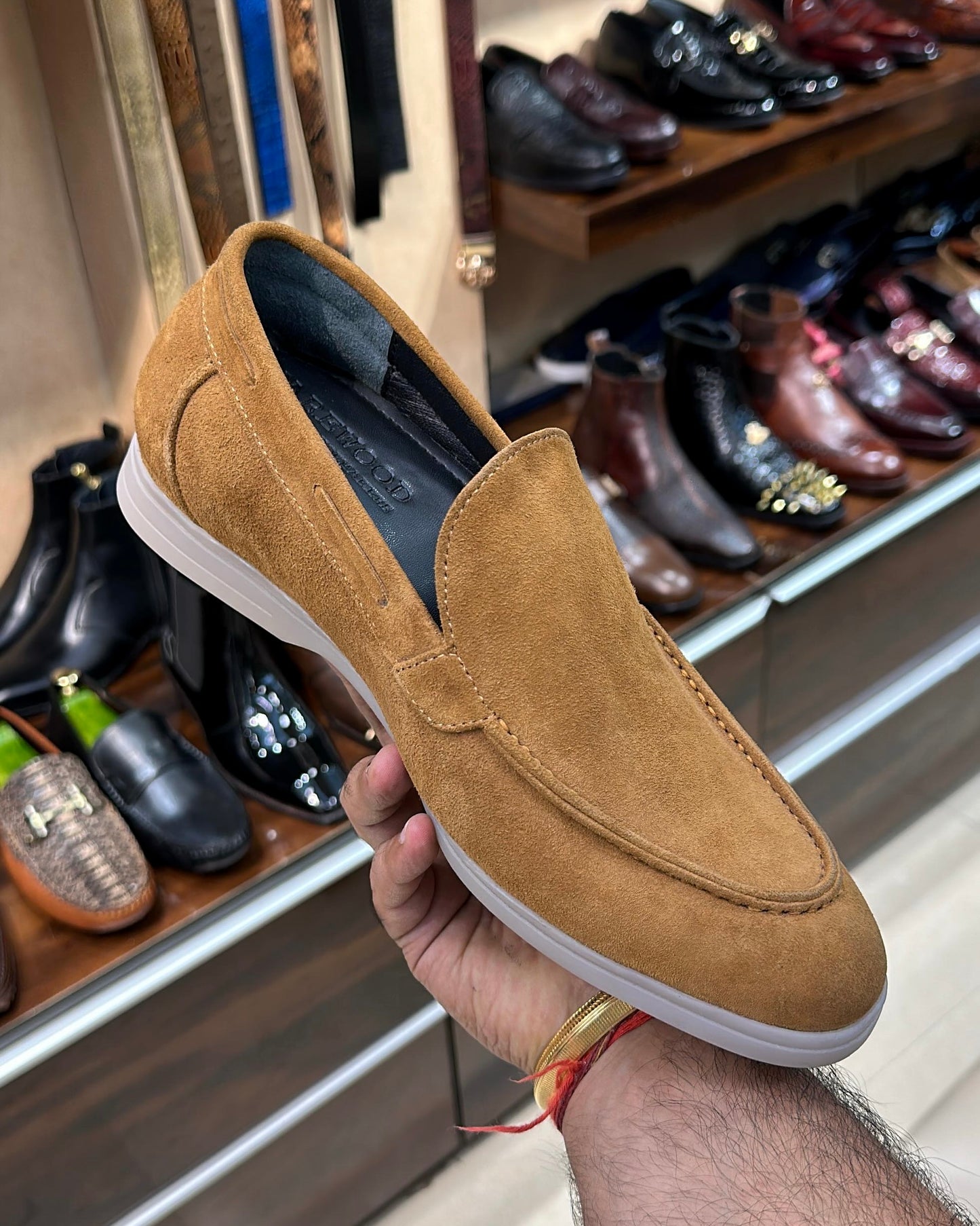 Tan Yacht Loafers