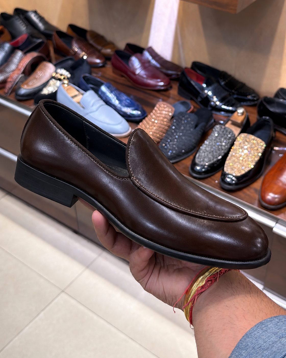Brown Belgian Loafers