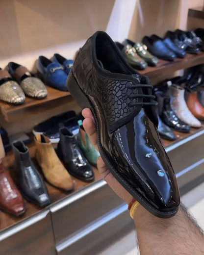 The Authentic Tuxedo Spectator Derbies