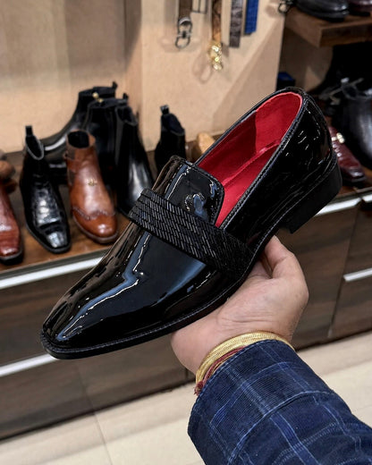 Signature Tux Loafers With Red Interior And Red Bottom