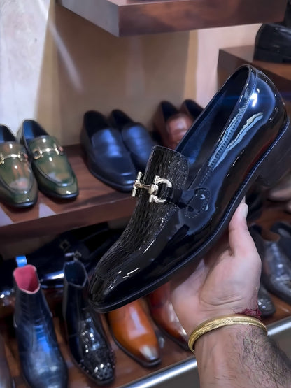 Luxe Edition Patent Baby Croc Spectators