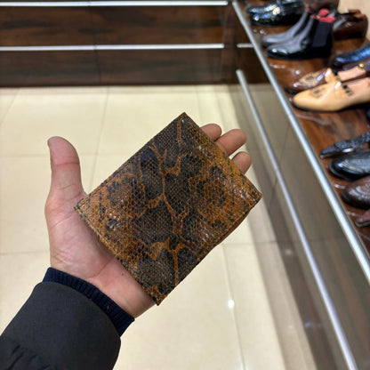 Exotic Orange Snake Wallet