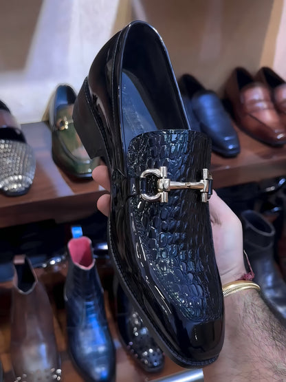 Luxe Edition Patent Baby Croc Spectators