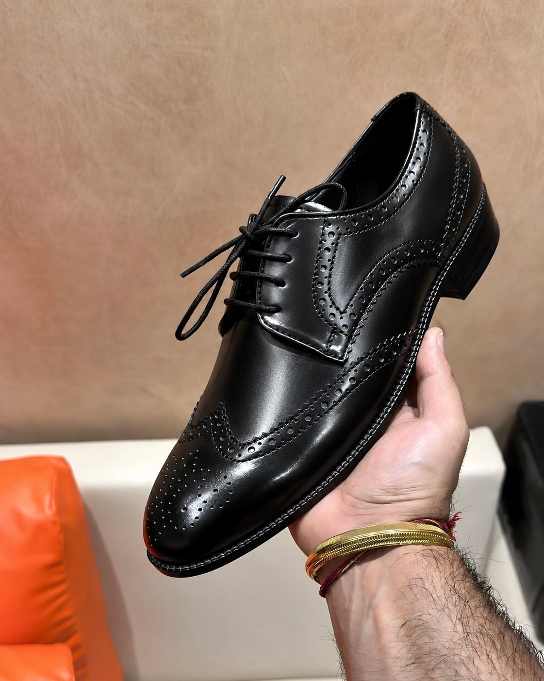 Black Derby Brogues